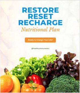 Restore Reset Recharge Nutritional Plan ebook